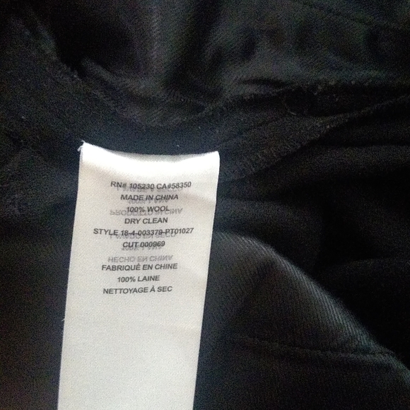 Equipment hi-rise wool slacks - Picture 3 of 8